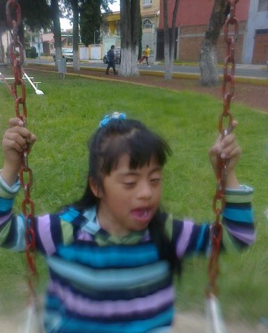 en el parque