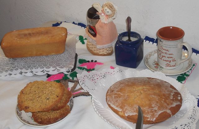 panque de zanahoria, naranja y galleta de avena