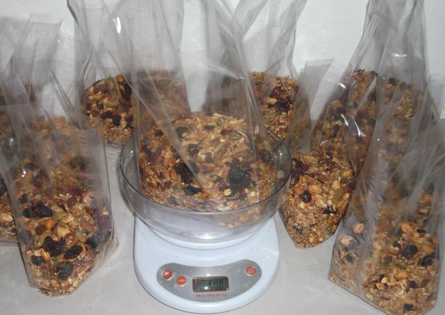 GRANOLA DESHIDRATADA Y HORNEADA